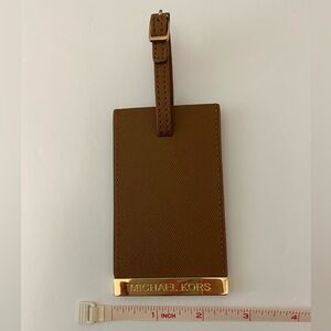 Michael Kors luggage tag, new